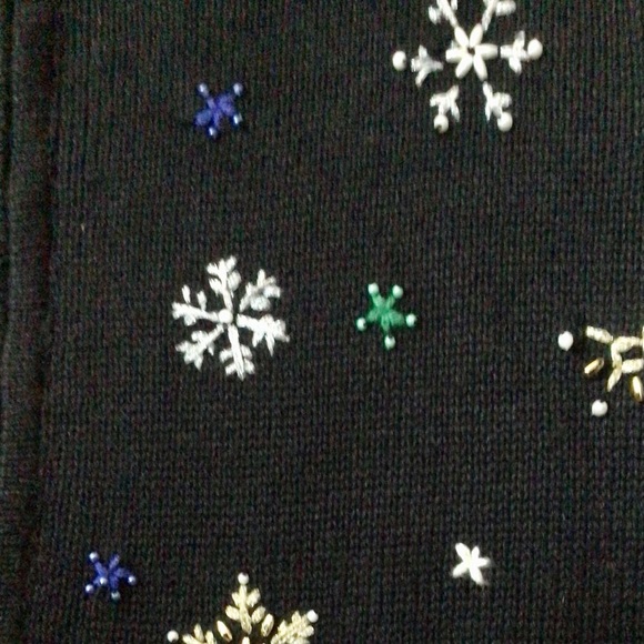 🎄Santa on the roof on a cardigan front & back! - Picture 7 of 15